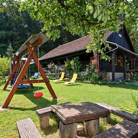 Kuca Viola, Traditional Wooden House In Tuhelj Esterno foto
