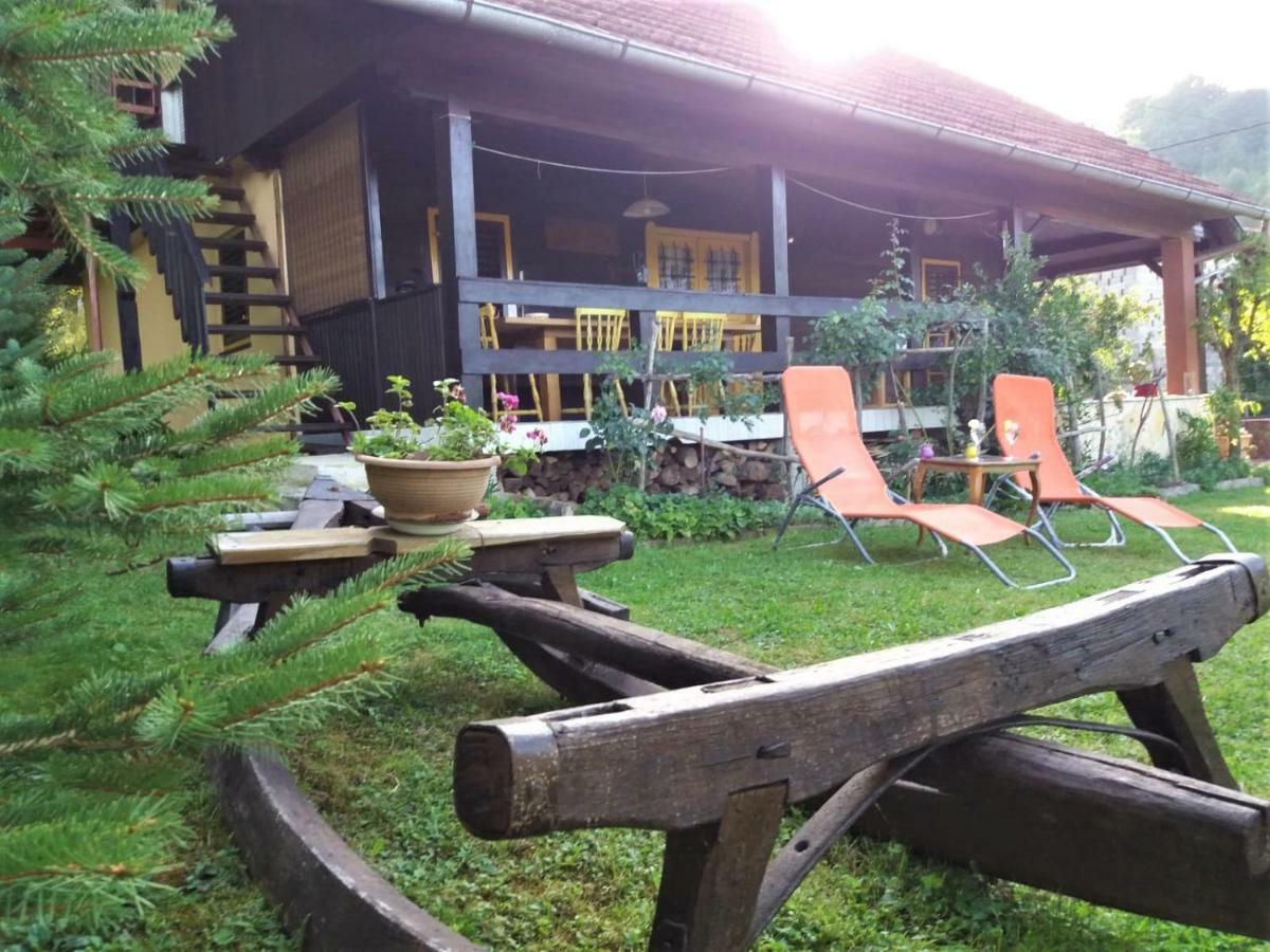 Kuca Viola, Traditional Wooden House In Tuhelj Esterno foto
